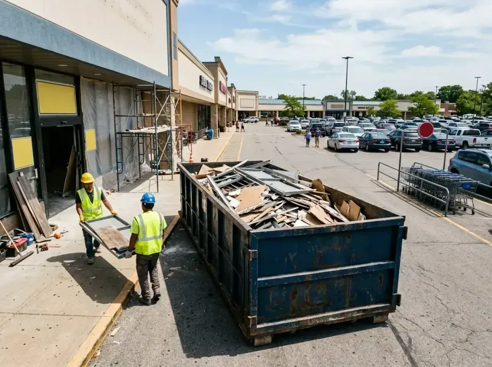 retail-store-renovation-debris-003 — frequently asked questions, Roll-off Dumpster Rentals in Eagle Point, AL